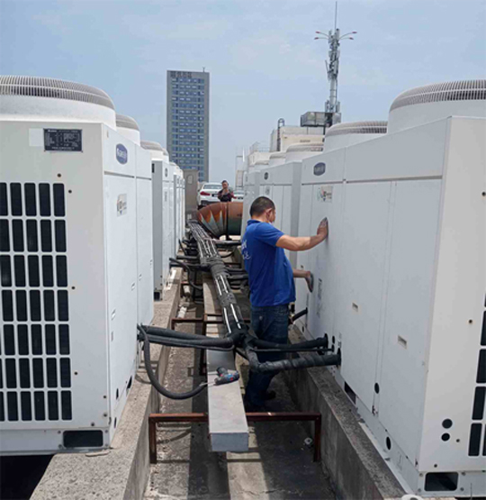 宁武中央空调制热和不制冷系统维修方法